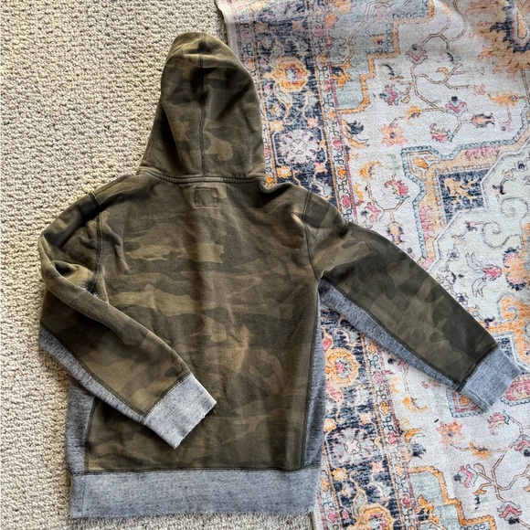 Abercrombie and Fitch Mens Camo Sweatshirt Sz S Small Pullover Hoodie EUC - Picture 5 of 5